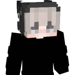 000000000000000L Minecraft avatar bust