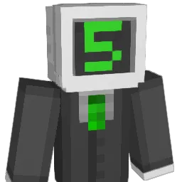 00050 Minecraft avatar bust
