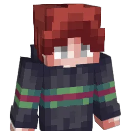 001_QuFer_007 Minecraft avatar bust