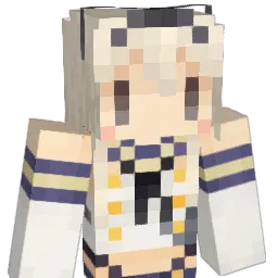 0139 Minecraft avatar bust