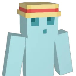 01987 Minecraft avatar bust