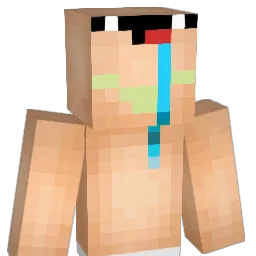 0229 Minecraft avatar bust