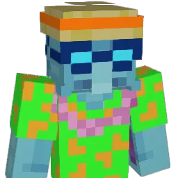 035hrs Minecraft avatar bust