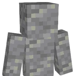 0736 Minecraft avatar bust