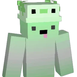 0SH13 Minecraft avatar bust