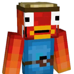 0penBar Minecraft avatar bust