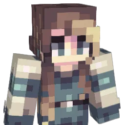 0xKate Minecraft avatar bust