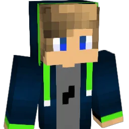 1001001010 Minecraft avatar bust