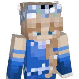 100101001001000 Minecraft avatar bust
