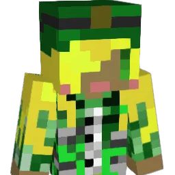 10387 Minecraft avatar bust