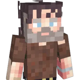 103c Minecraft avatar bust