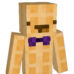 107cc Minecraft avatar bust
