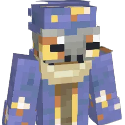 1124s Minecraft avatar bust