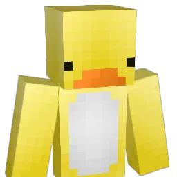 119DUCK Minecraft avatar bust