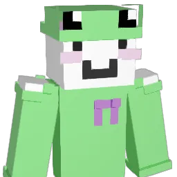 119a Minecraft avatar bust