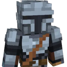 123Khaled Minecraft avatar bust