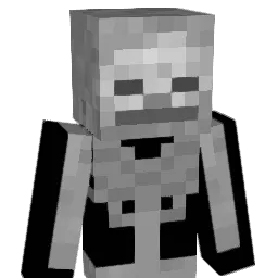 13UCKETMAN Minecraft avatar bust
