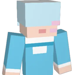 150051 Minecraft avatar bust