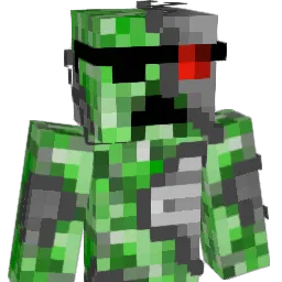 15GB Minecraft avatar bust