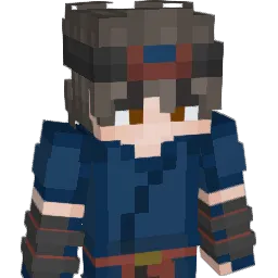 15NMH Minecraft avatar bust