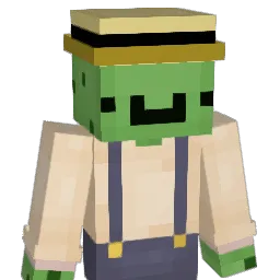 16hour Minecraft avatar bust