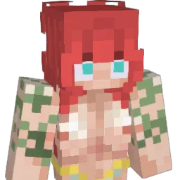 17S3 Minecraft avatar bust