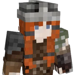 17_ Minecraft avatar bust