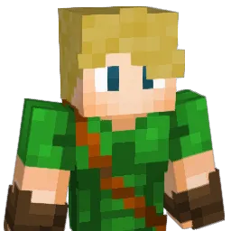 186000mps Minecraft avatar bust