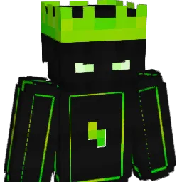 189E Minecraft avatar bust