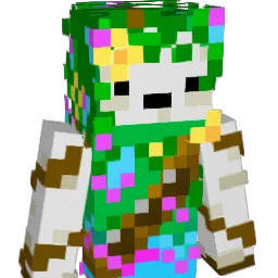 1Bushy Minecraft avatar bust