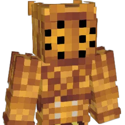 1Confused Minecraft avatar bust