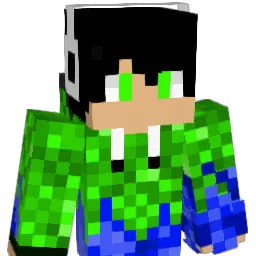 1CreepyCreeper Minecraft avatar bust