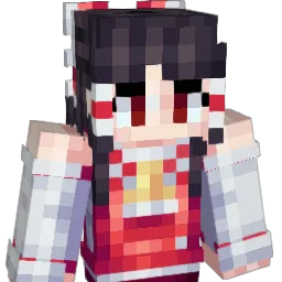 1Hakurei_Reimu Minecraft avatar bust