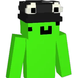 1O55 Minecraft avatar bust