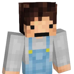 1PSP1 Minecraft avatar bust