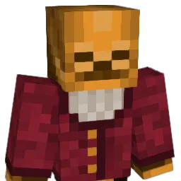 1Qwas Minecraft avatar bust