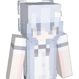 1blue Minecraft avatar bust