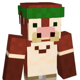 1boar Minecraft avatar bust