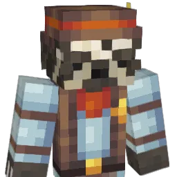 1fauler Minecraft avatar bust