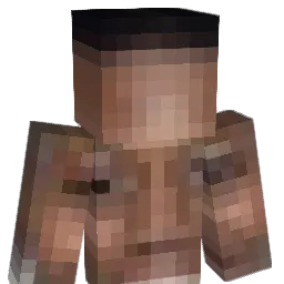 1lurking Minecraft avatar bust
