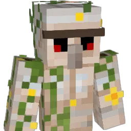 1ronGolem Minecraft avatar bust