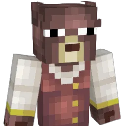 1stBear Minecraft avatar bust