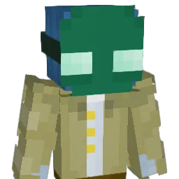 1stClasssed Minecraft avatar bust