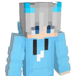 1ub3 Minecraft avatar bust
