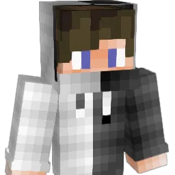 1vLightzy Minecraft avatar bust