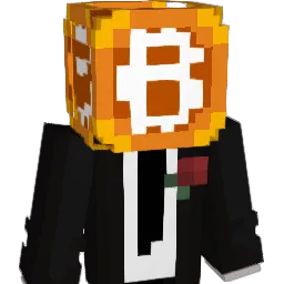 1xbt Minecraft avatar bust