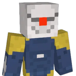 200ley Minecraft avatar bust