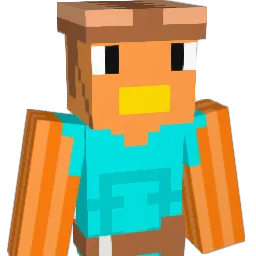2021louie Minecraft avatar bust