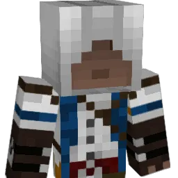 2036 Minecraft avatar bust