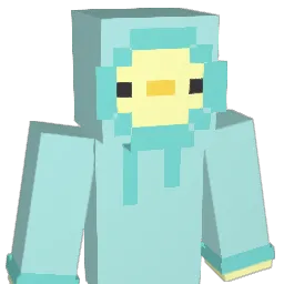 21BGR Minecraft avatar bust